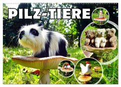 Pilz-Tiere (Wandkalender 2026 DIN A2 quer), CALVENDO Monatskalender