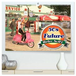 50s Future - Retro SciFi (hochwertiger Premium Wandkalender 2026 DIN A2 quer), Kunstdruck in Hochglanz 50s Future - Retro SciFi (hochwertiger Premium Wandkalender 2026 DIN A2 quer), Kunstdruck in Hochglanz