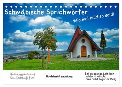 Cover Schwäbische Sprichwörter 1 Wi ma hald so said! (Tischkalender 2026 DIN A5 quer), CALVENDO Monatskalender