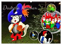 Deutsche Märchen (Wandkalender 2026 DIN A2 quer), CALVENDO Monatskalender