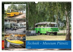 Cover Technik-Museum Pütnitz (Wandkalender 2026 DIN A3 quer), CALVENDO Monatskalender