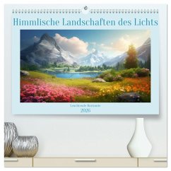 Cover Himmlische Landschaften des Lichts (hochwertiger Premium Wandkalender 2026 DIN A2 quer), Kunstdruck in Hochglanz