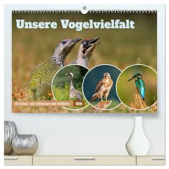 Cover Unsere Vogelvielfalt: Ein Schatz zum Entdecken und Schützen (hochwertiger Premium Wandkalender 2026 DIN A2 quer), Kunstdruck in Hochglanz