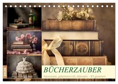 Bücherzauber (Tischkalender 2026 DIN A5 quer), CALVENDO Monatskalender Bücherzauber (Tischkalender 2026 DIN A5 quer), CALVENDO Monatskalender