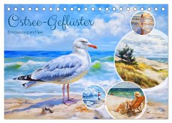 Cover Ostsee-Geflüster - Entspannung am Meer (Tischkalender 2026 DIN A5 quer), CALVENDO Monatskalender