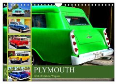 PLYMOUTH - Best of Station Wagons (Wandkalender 2026 DIN A4 quer), CALVENDO Monatskalender Cover PLYMOUTH - Best of Station Wagons (Wandkalender 2026 DIN A4 quer), CALVENDO Monatskalender