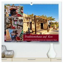Cover Traditionshaus auf Kos (hochwertiger Premium Wandkalender 2026 DIN A2 quer), Kunstdruck in Hochglanz
