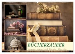 Bücherzauber (Wandkalender 2026 DIN A2 quer), CALVENDO Monatskalender Bücherzauber (Wandkalender 2026 DIN A2 quer), CALVENDO Monatskalender