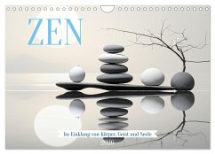 Zen (Wandkalender 2026 DIN A4 quer), CALVENDO Monatskalender Zen (Wandkalender 2026 DIN A4 quer), CALVENDO Monatskalender