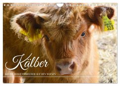 Cover Kälber - Kleine Herzensbrecher auf den Wiesen (Wandkalender 2026 DIN A4 quer), CALVENDO Monatskalender
