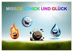 Missgeschick und Glück (Wandkalender 2026 DIN A2 quer), CALVENDO Monatskalender