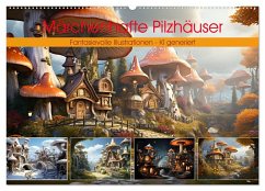 Märchenhafte Pilzhäuser (Wandkalender 2026 DIN A2 quer), CALVENDO Monatskalender Märchenhafte Pilzhäuser (Wandkalender 2026 DIN A2 quer), CALVENDO Monatskalender