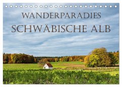 Wanderparadies Schwäbische Alb (Tischkalender 2026 DIN A5 quer), CALVENDO Monatskalender