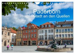Cover PADERBORN - Stadt an den Quellen (Wandkalender 2026 DIN A4 quer), CALVENDO Monatskalender