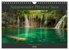 Naturwunder Plitvicer Seen (Wandkalender 2026 DIN A4 quer), CALVENDO Monatskalender