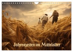 Cover Jahreszeiten im Mittelalter (Wandkalender 2026 DIN A4 quer), CALVENDO Monatskalender
