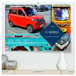 E-MOBILE - Zeitenwende auf Kubas Straßen (hochwertiger Premium Wandkalender 2026 DIN A2 quer), Kunstdruck in Hochglanz