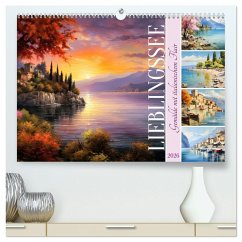Lieblingssee (hochwertiger Premium Wandkalender 2026 DIN A2 quer), Kunstdruck in Hochglanz Lieblingssee (hochwertiger Premium Wandkalender 2026 DIN A2 quer), Kunstdruck in Hochglanz