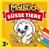 Malbuch Tiere für Kinder ab 3 Jahren