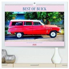 Cover BEST OF BUICK - Ein Kombi-Klassiker in Kuba (hochwertiger Premium Wandkalender 2026 DIN A2 quer), Kunstdruck in Hochglanz