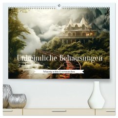 Unheimliche Behausungen (hochwertiger Premium Wandkalender 2026 DIN A2 quer), Kunstdruck in Hochglanz