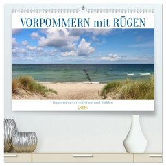 Vorpommern mit Rügen (hochwertiger Premium Wandkalender 2026 DIN A2 quer), Kunstdruck in Hochglanz Vorpommern mit Rügen (hochwertiger Premium Wandkalender 2026 DIN A2 quer), Kunstdruck in Hochglanz