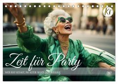 Cover Zeit für Party (Tischkalender 2026 DIN A5 quer), CALVENDO Monatskalender