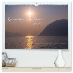 Romantischer Lago d'Iseo (hochwertiger Premium Wandkalender 2026 DIN A2 quer), Kunstdruck in Hochglanz