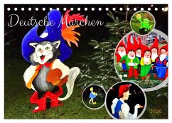 Deutsche Märchen (Tischkalender 2026 DIN A5 quer), CALVENDO Monatskalender Deutsche Märchen (Tischkalender 2026 DIN A5 quer), CALVENDO Monatskalender