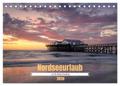 Cover Nordseeurlaub in St. Peter-Ording (Tischkalender 2026 DIN A5 quer), CALVENDO Monatskalender
