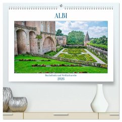 Albi - Bischofssitz und Weltkulturerbe (hochwertiger Premium Wandkalender 2026 DIN A2 quer), Kunstdruck in Hochglanz Cover Albi - Bischofssitz und Weltkulturerbe (hochwertiger Premium Wandkalender 2026 DIN A2 quer), Kunstdruck in Hochglanz