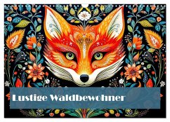 Cover Lustige Waldtiere (Wandkalender 2026 DIN A3 quer), CALVENDO Monatskalender