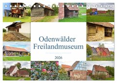 Odenwälder Freilandmuseum - Ein Spaziergang in Gottersdorf (Tischkalender 2026 DIN A5 quer), CALVENDO Monatskalender