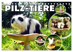 Pilz-Tiere (Tischkalender 2026 DIN A5 quer), CALVENDO Monatskalender