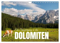 Cover Ein Spaziergang in den Dolomiten (Wandkalender 2026 DIN A4 quer), CALVENDO Monatskalender