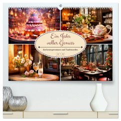 Ein Jahr voller Genuss (hochwertiger Premium Wandkalender 2026 DIN A2 quer), Kunstdruck in Hochglanz
