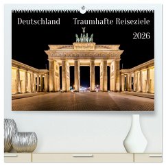 Cover Deutschland - Traumhafte Reiseziele (hochwertiger Premium Wandkalender 2026 DIN A2 quer), Kunstdruck in Hochglanz