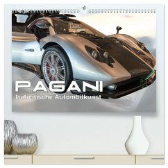 Pagani italienische Automobilkunst (hochwertiger Premium Wandkalender 2026 DIN A2 quer), Kunstdruck in Hochglanz Pagani italienische Automobilkunst (hochwertiger Premium Wandkalender 2026 DIN A2 quer), Kunstdruck in Hochglanz