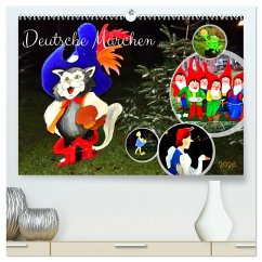 Deutsche Märchen (hochwertiger Premium Wandkalender 2026 DIN A2 quer), Kunstdruck in Hochglanz