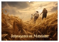 Cover Jahreszeiten im Mittelalter (Wandkalender 2026 DIN A2 quer), CALVENDO Monatskalender