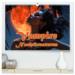 Cover Vampire Nachtkreaturen (hochwertiger Premium Wandkalender 2026 DIN A2 quer), Kunstdruck in Hochglanz