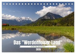 Werdenfelser Land (Tischkalender 2026 DIN A5 quer), CALVENDO Monatskalender