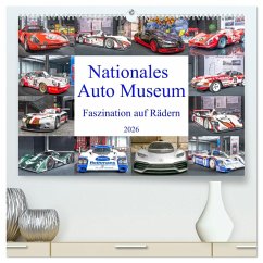 Nationales Auto Museum, Faszination auf Rädern (hochwertiger Premium Wandkalender 2026 DIN A2 quer), Kunstdruck in Hochglanz Nationales Auto Museum, Faszination auf Rädern (hochwertiger Premium Wandkalender 2026 DIN A2 quer), Kunstdruck in Hochglanz