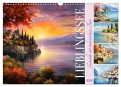 Lieblingssee (Wandkalender 2026 DIN A3 quer), CALVENDO Monatskalender Cover Lieblingssee (Wandkalender 2026 DIN A3 quer), CALVENDO Monatskalender