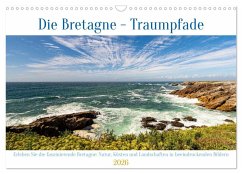 Cover Die Bretagne - Traumpfade (Wandkalender 2026 DIN A3 quer), CALVENDO Monatskalender