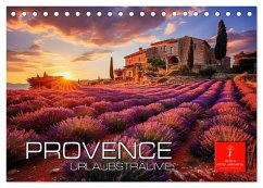 Provence Urlaubsträume (Tischkalender 2026 DIN A5 quer), CALVENDO Monatskalender Cover Provence Urlaubsträume (Tischkalender 2026 DIN A5 quer), CALVENDO Monatskalender