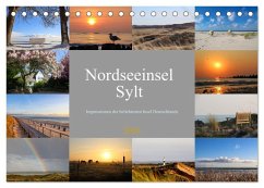 Nodseeinsel Sylt - Impressionen der beliebtesten Insel Deutschlands (Tischkalender 2026 DIN A5 quer), CALVENDO Monatskalender