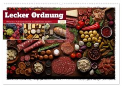 Cover Lecker Ordnung (Wandkalender 2026 DIN A2 quer), CALVENDO Monatskalender