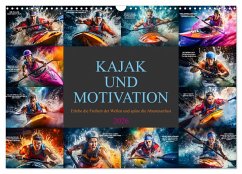 Kajak und Motivation (Wandkalender 2026 DIN A3 quer), CALVENDO Monatskalender