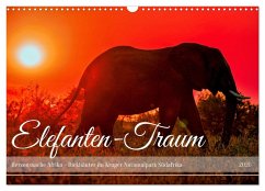 Elefanten-Traum - Herzenssache Afrika (Wandkalender 2026 DIN A3 quer), CALVENDO Monatskalender